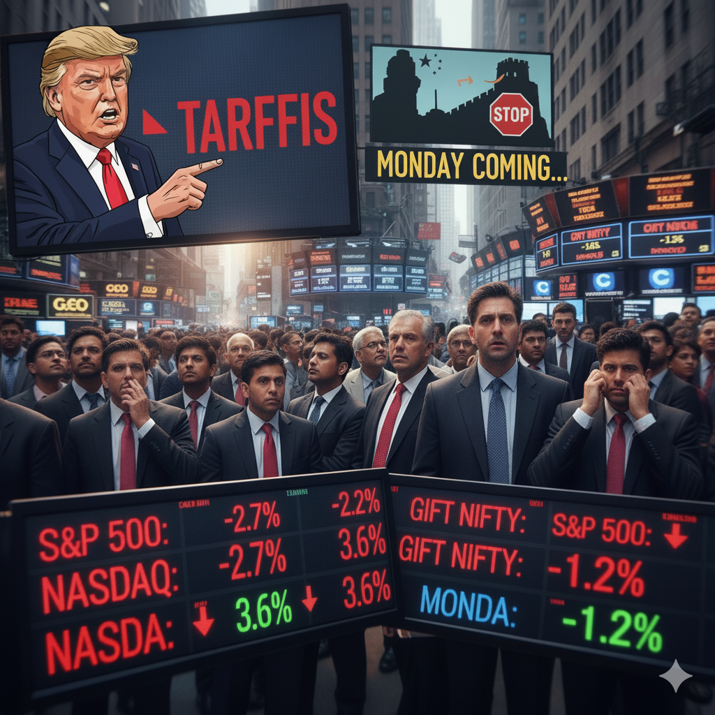 Wall Street’s Wild Ride: Tariff Talk Sends Markets Tumbling